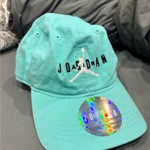 Jordan Teal Embroidered Jumpman Cap